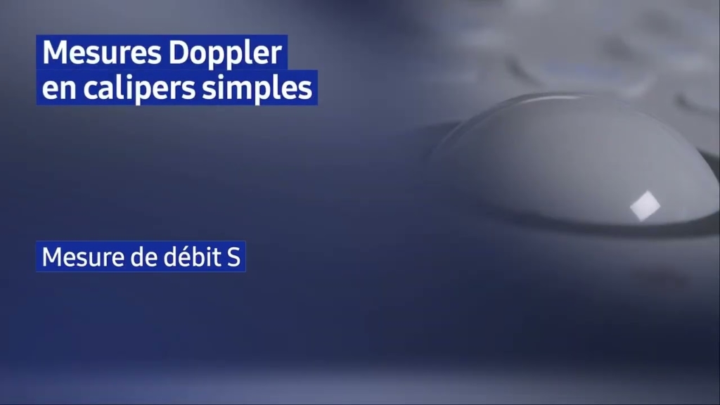 Miniature du tuto Samsung HS30 tuto 08 Mesures Doppler en calipers simples