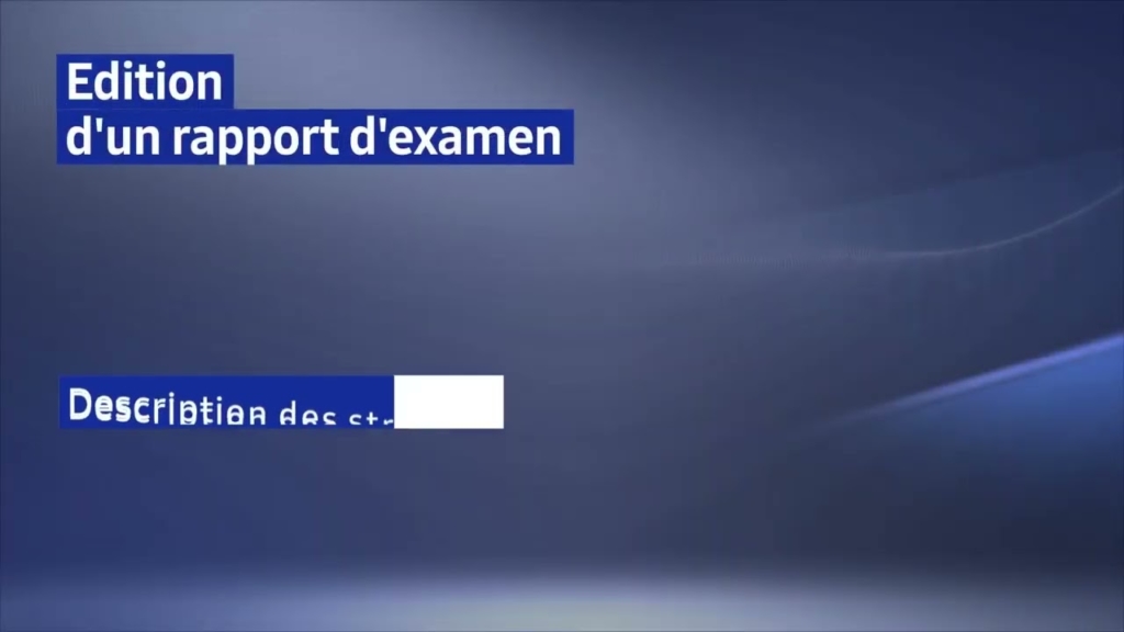 Miniature du tuto Samsung HS30 tuto 11 Création d'un rapport d'examen