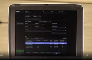 tutoriel échographe portable samsung HM70EVO données patient